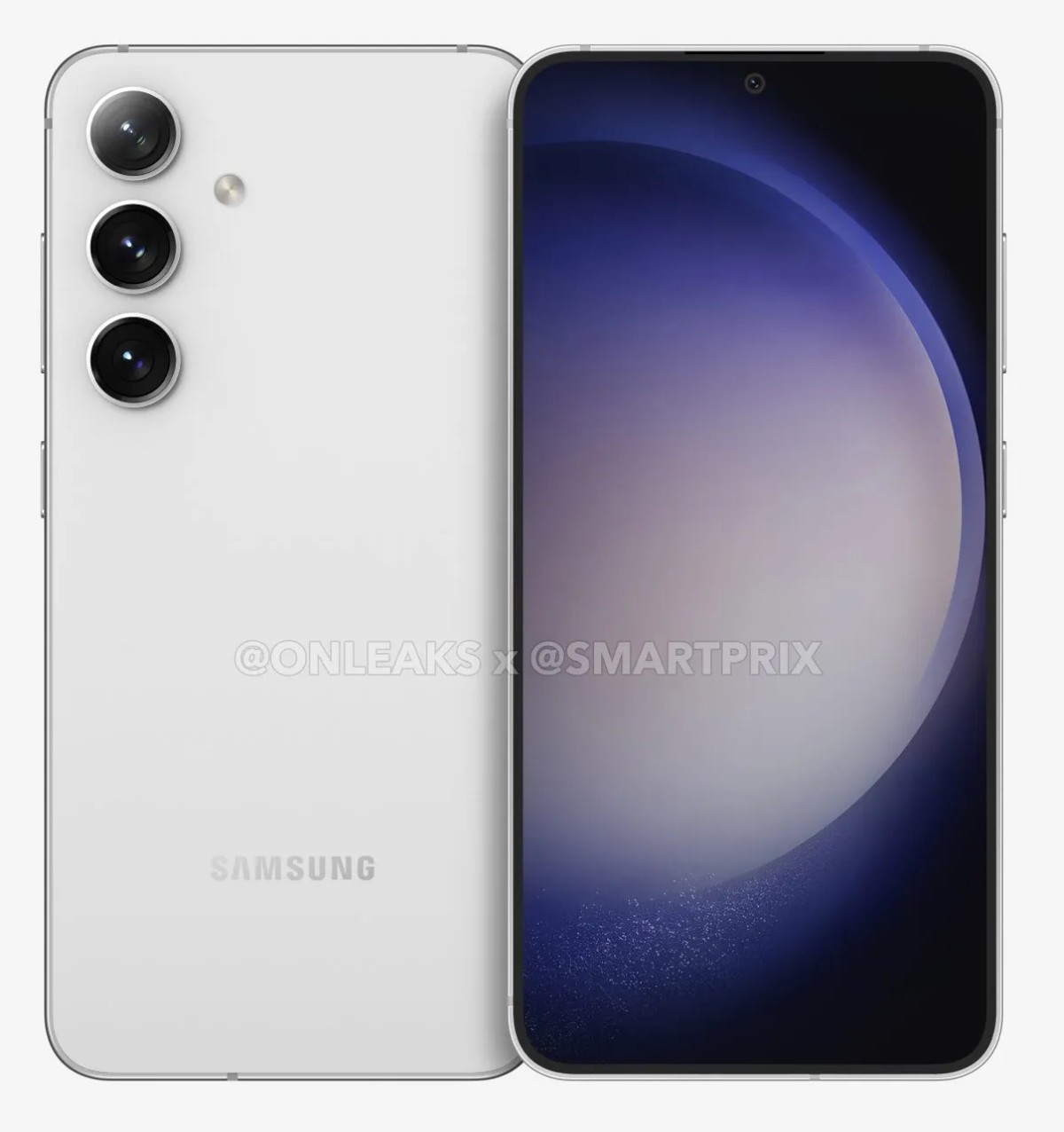 Samsung Galaxy S24 rendery