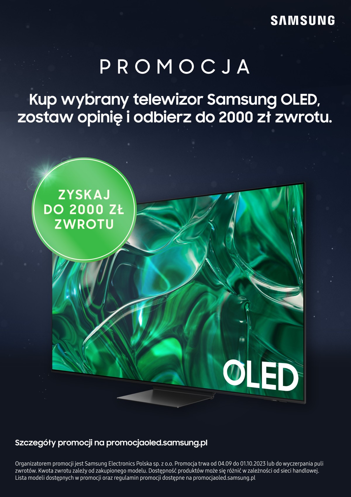 Samsung promocja 2000 zł baner