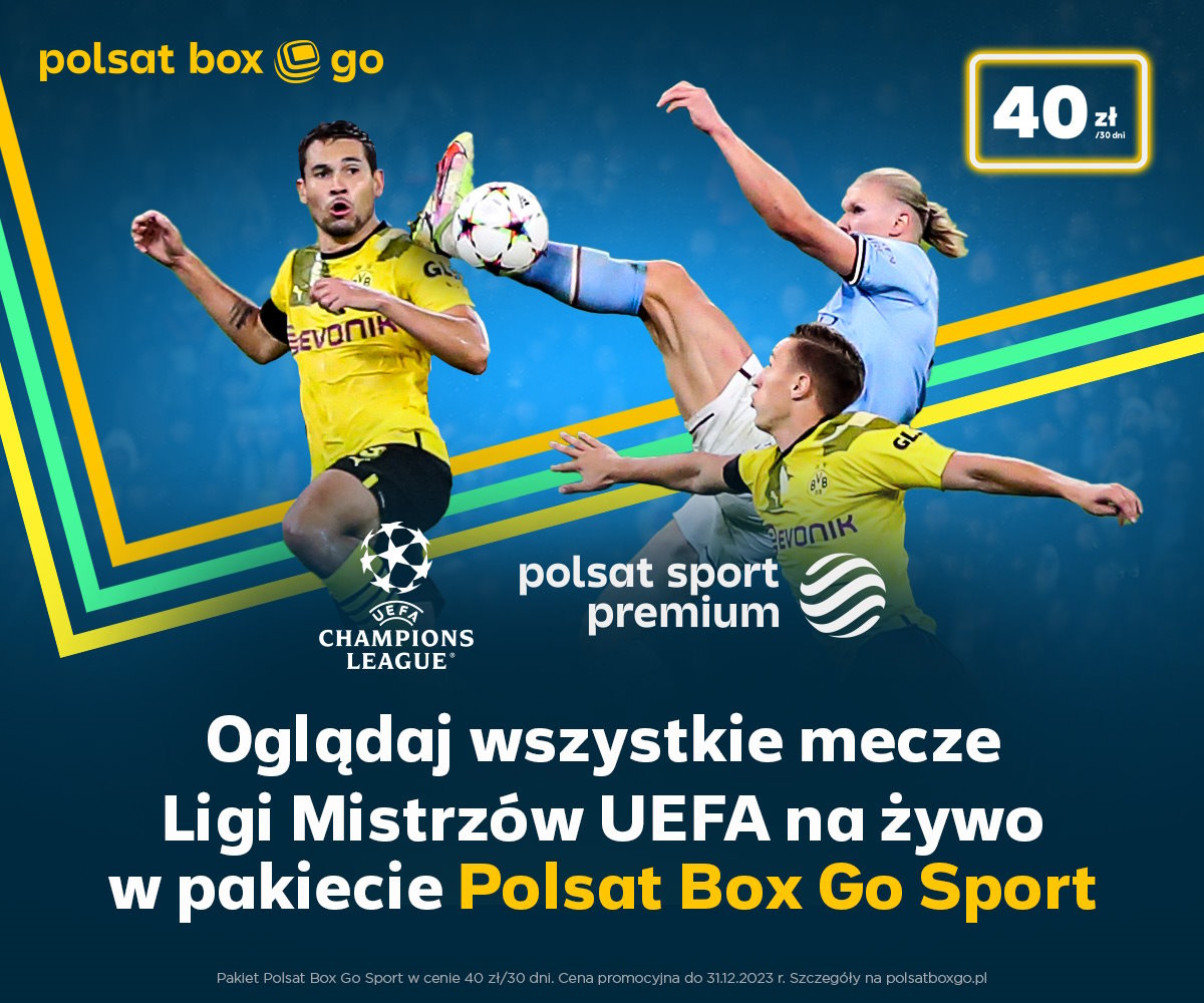 Liga Mistrzów w Polsat Box