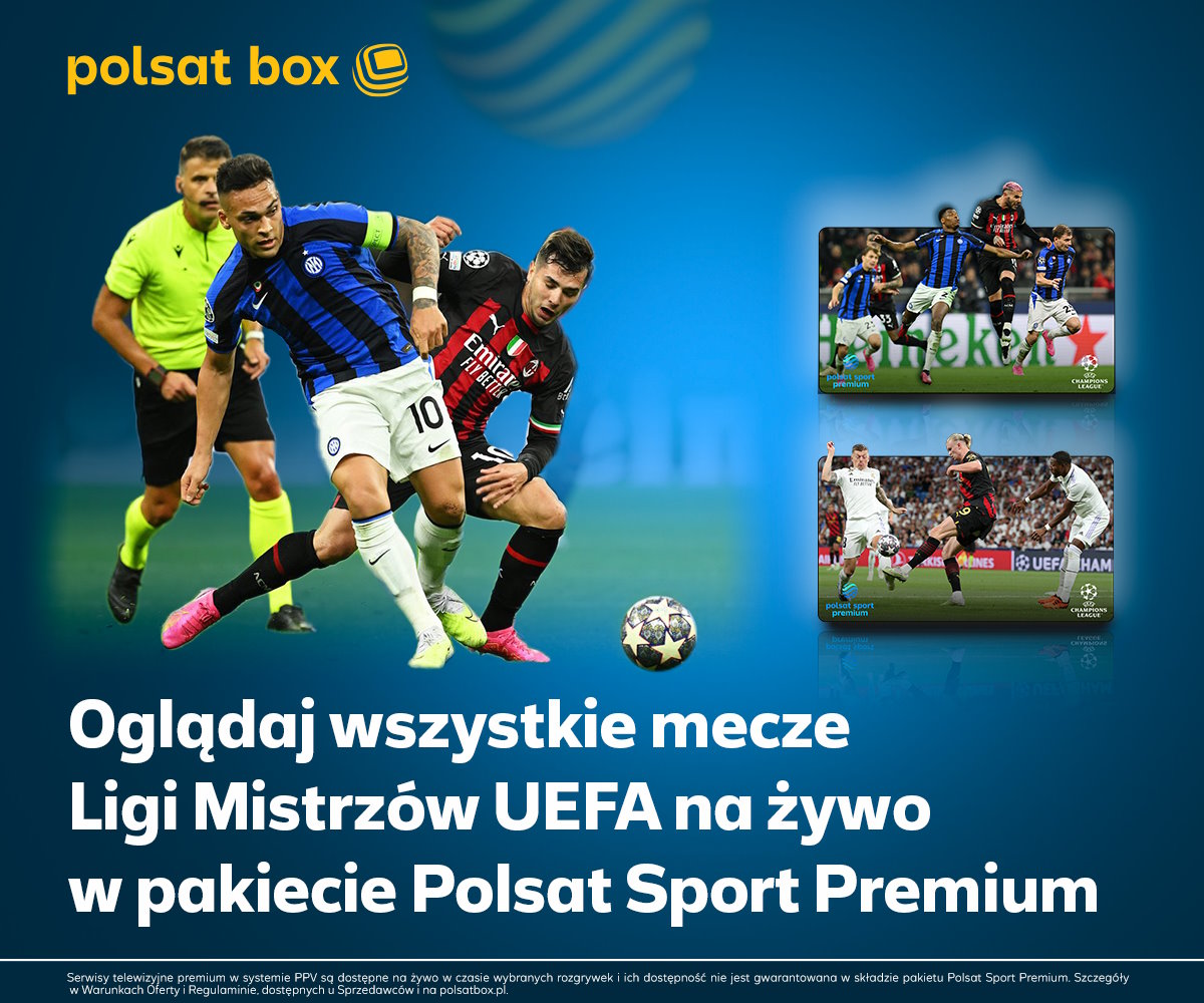 Liga Mistrzów w Polsat Box