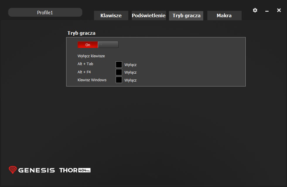 Genesis Thor 404 TKL opinie