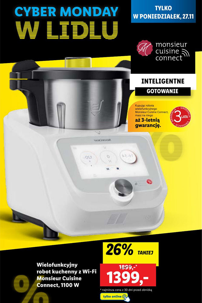 Strona gazetki ze świetną ofertą na Monsieur Cuisine Connect