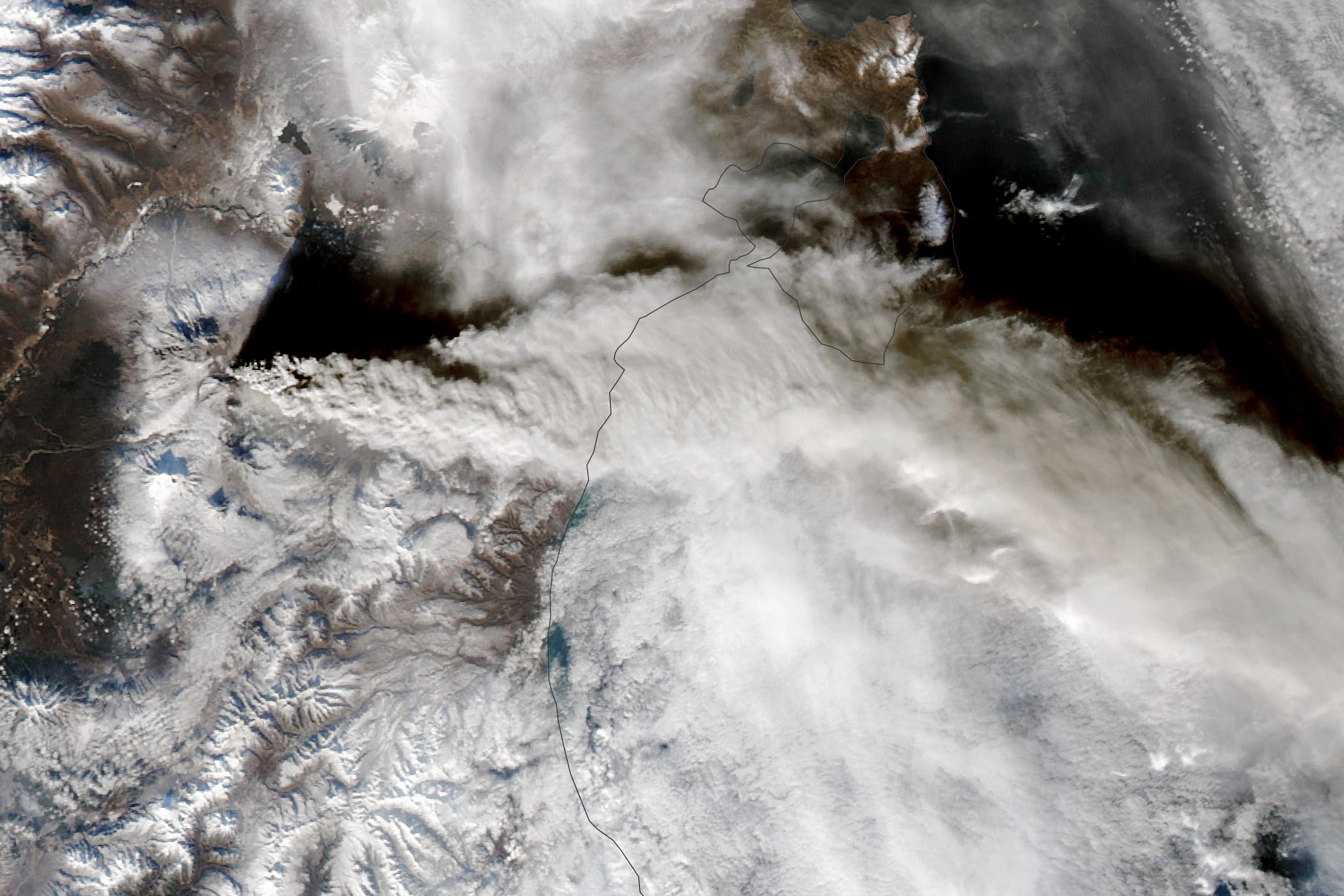 Erupcja wulkanu w Rosji