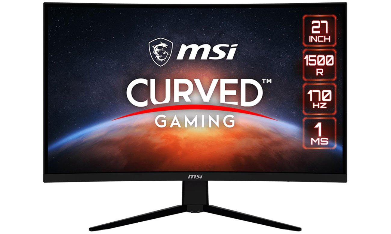 MSI G273CQ, vedere frontală