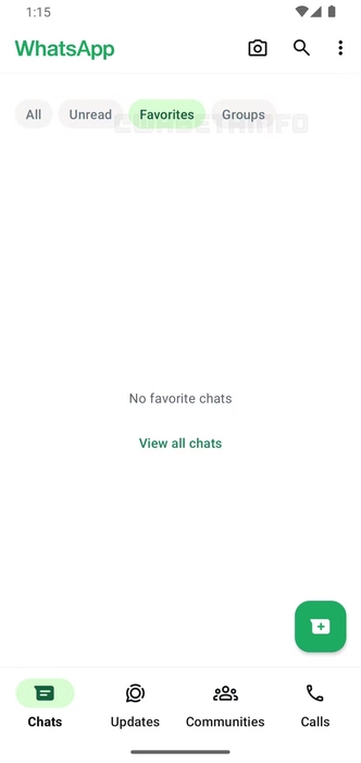 Conversaciones favoritas de WhatsApp