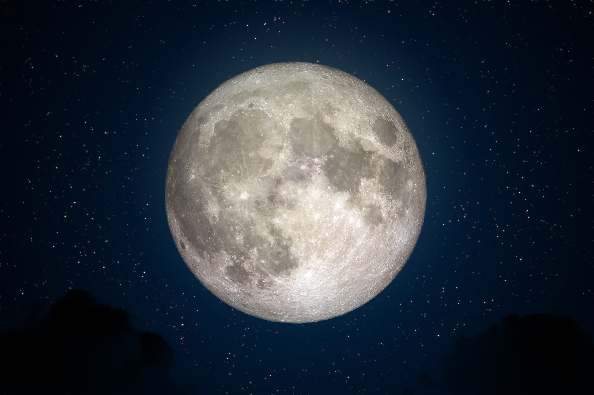 La luna ya tiene sus propios satélites.  Envía una foto única