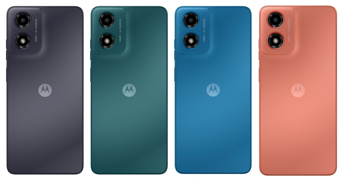 Motorola Moto G04 kolory