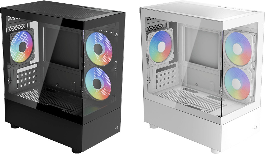 AeroCool Viewport Mini, es decir, una carcasa similar a un acuario