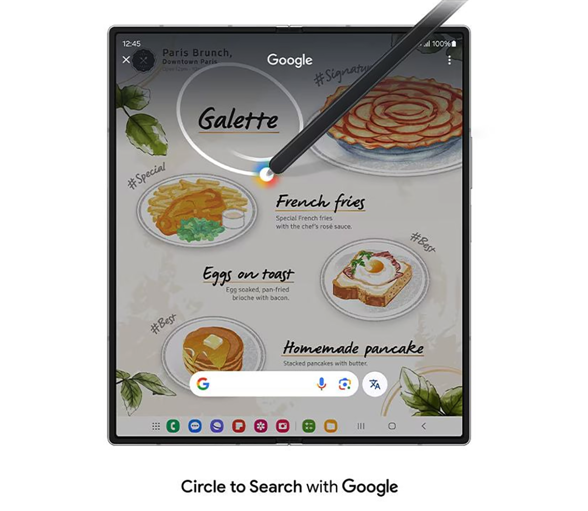 Cercul Samsung Galaxy Z Fold6 pentru cercetare