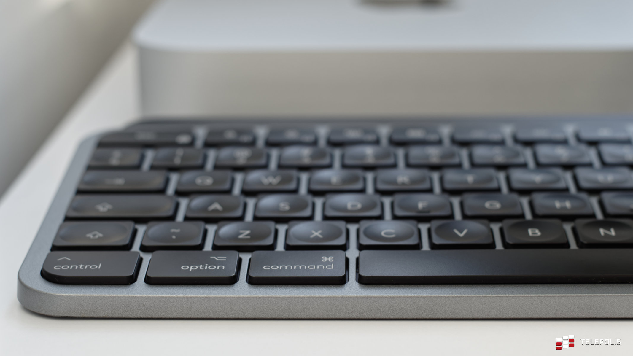 Logitech MX Keys for Mac – zbliżenie na klawisze