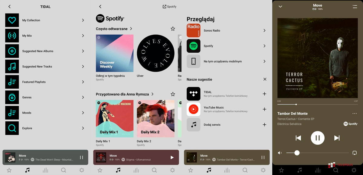 Aplikacja Sonos dla Androida