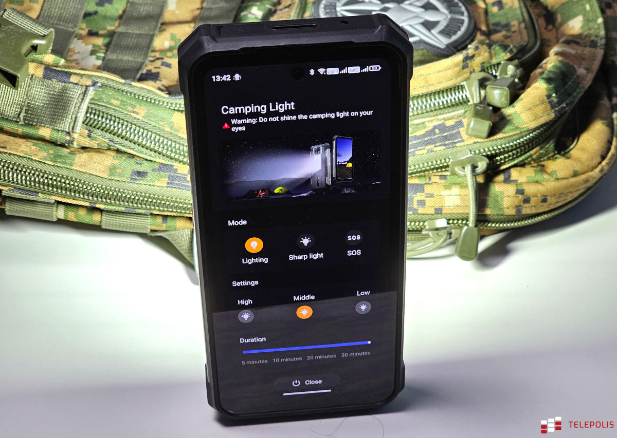 Ulefone Armor 24 lampa