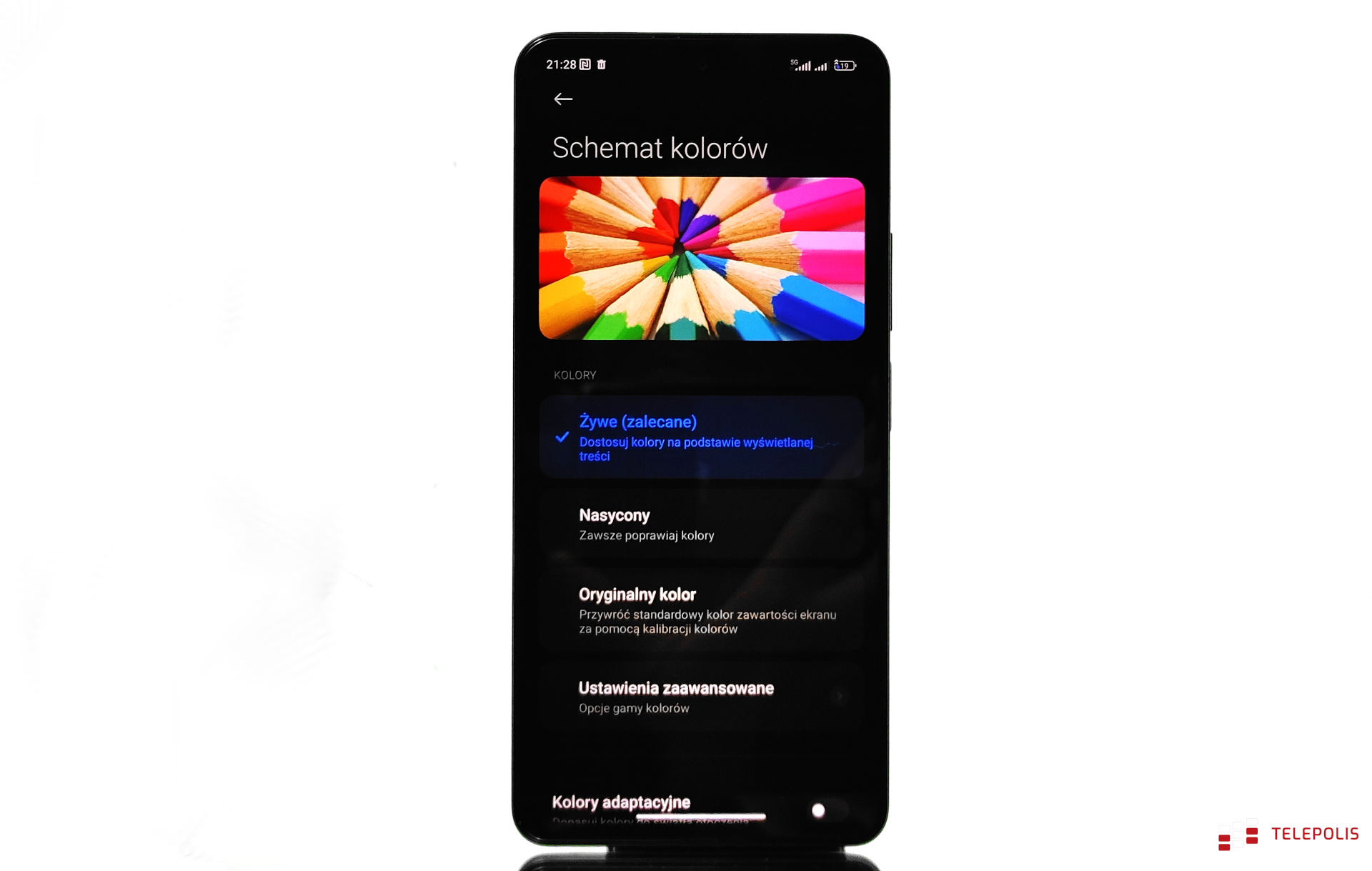 Xiaomi POCO F4 5G ustawienia ekranu