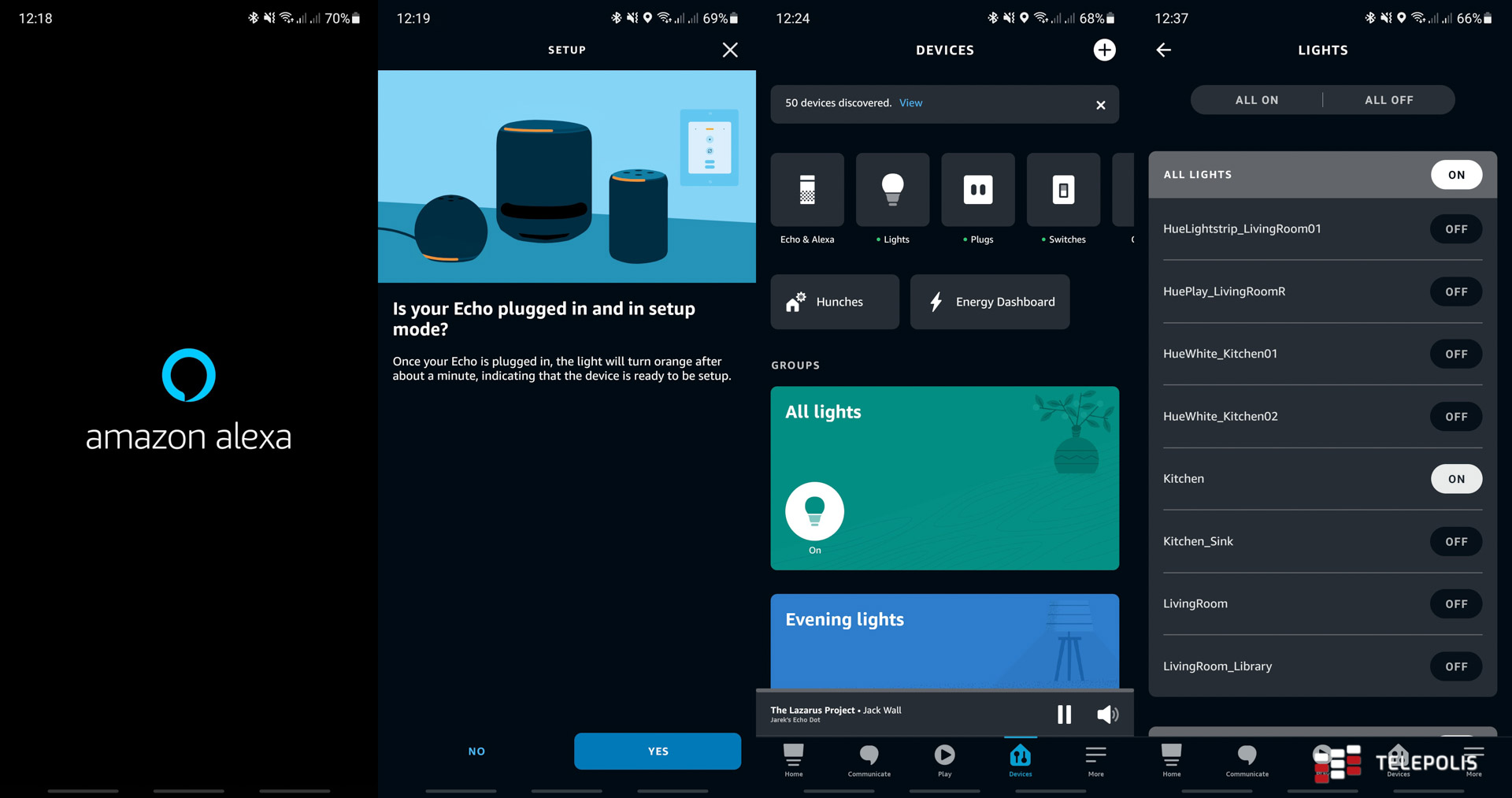 Amazon Echo Dot 4 aplikacja