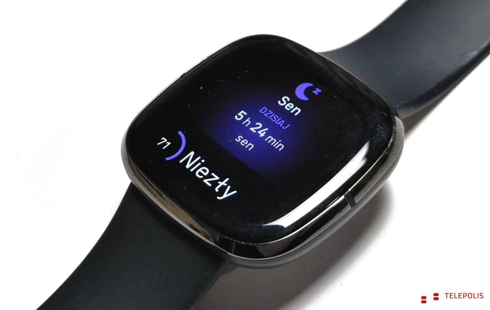 Fitbit Sense opinie test recenzja smartwatch z EKG