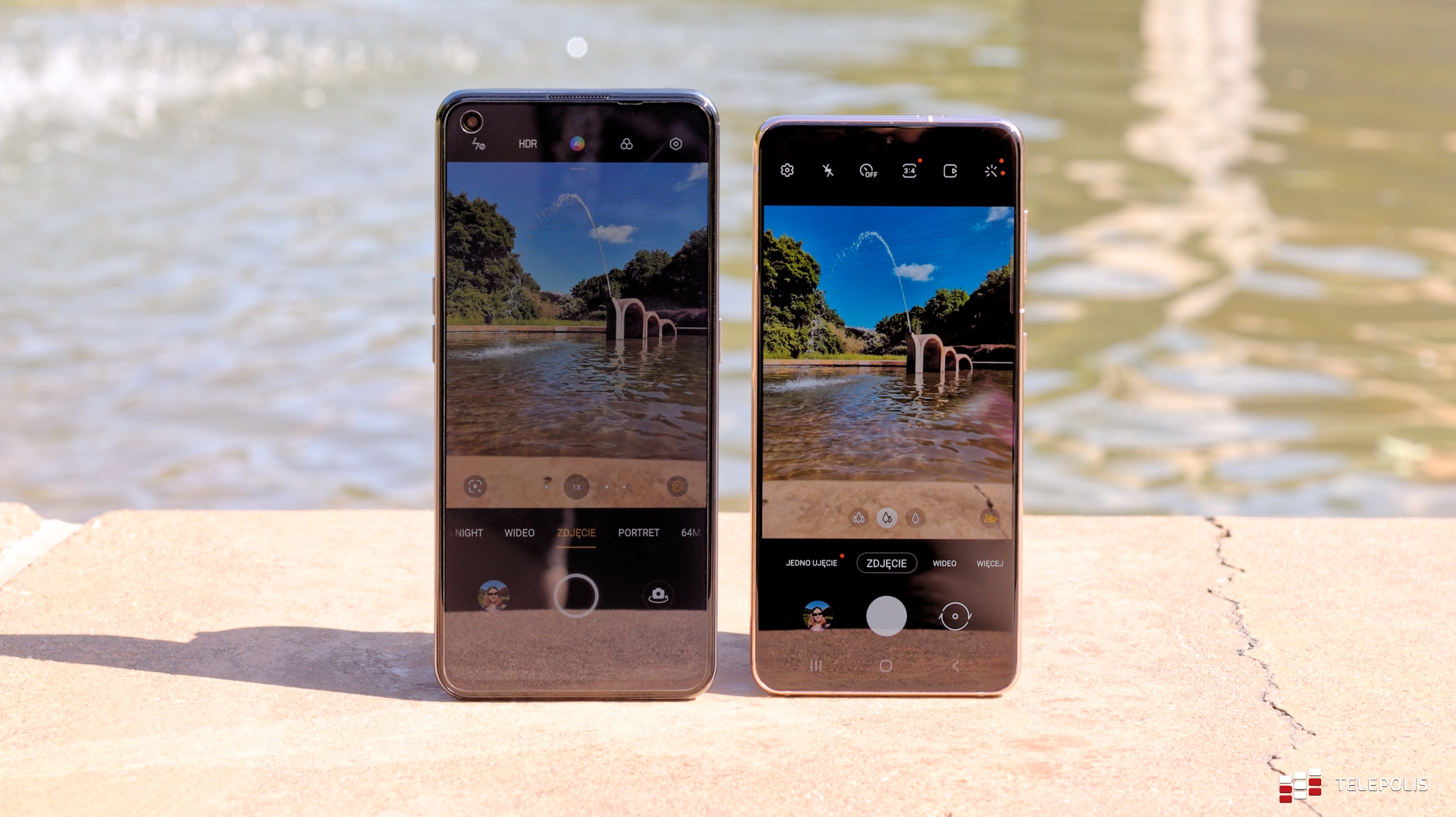 realme GT i Samsung Galaxy S21 – porównanie ekranów