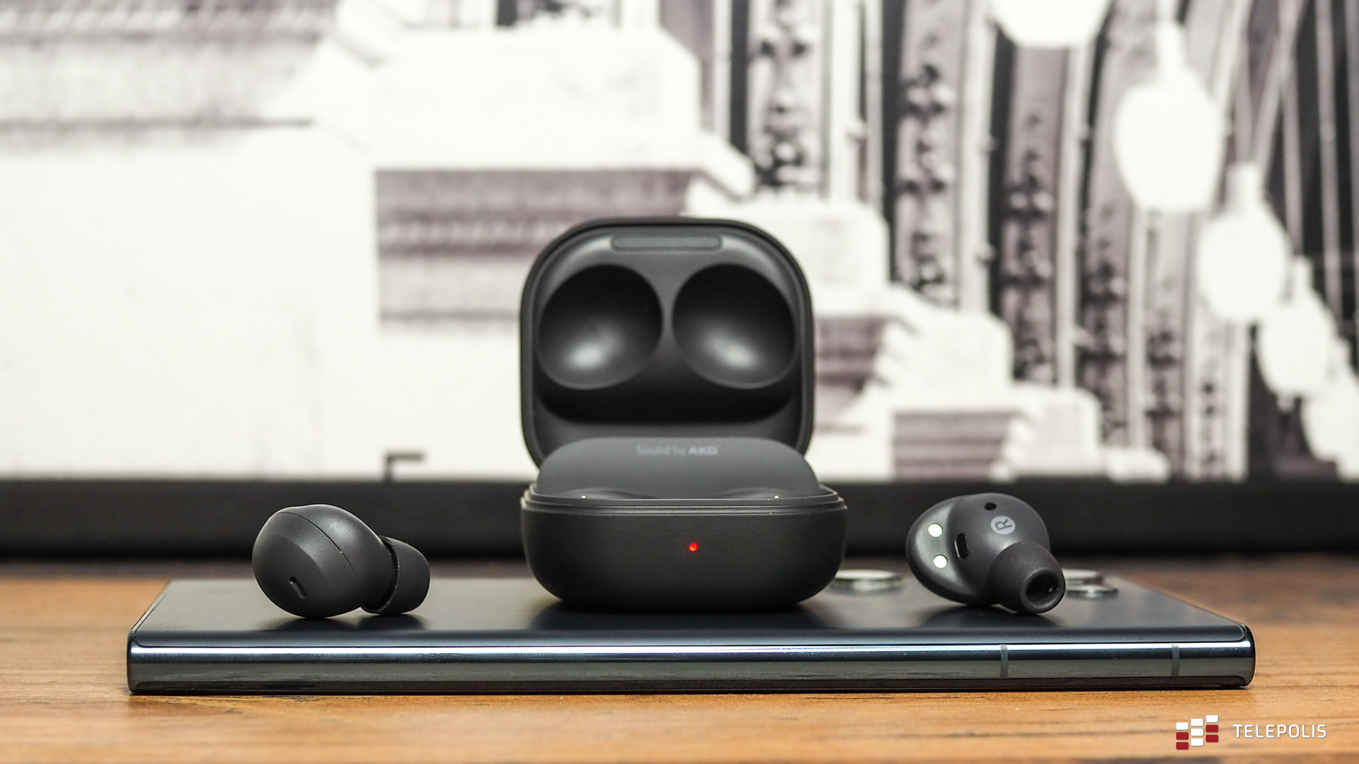 Samsung Galaxy Buds2 Pro na telefonie