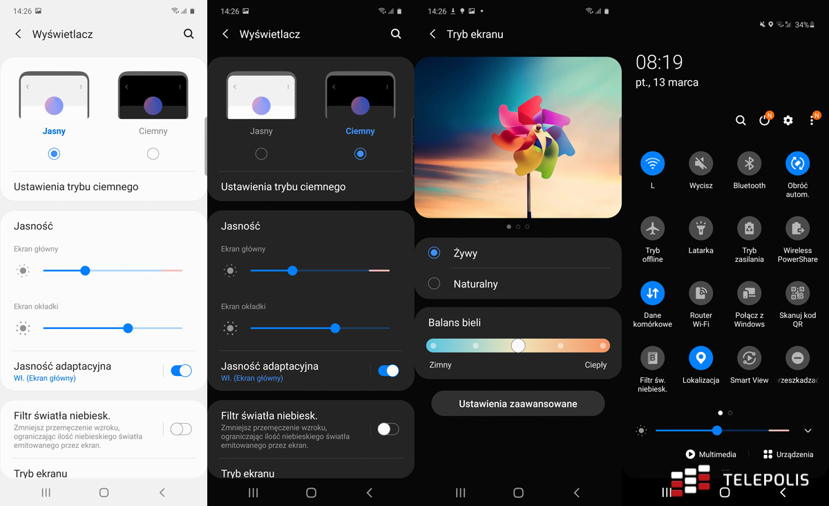 Samsung Galaxy Z Flip - menu