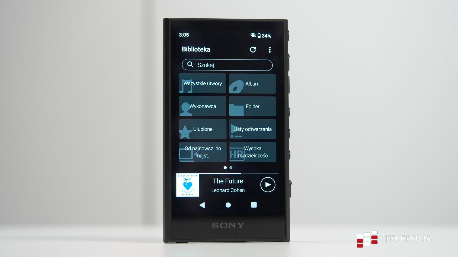 Sony Walkman NW-A306 - test